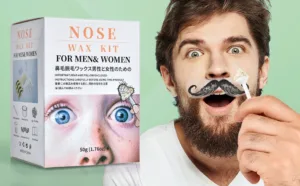 Kit de cera de nariz portátil para hombre y mujer