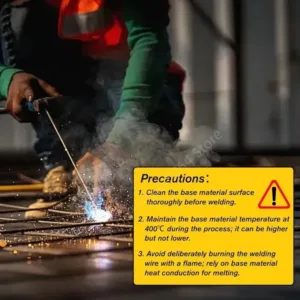 Varillas de soldadura de aluminio fundido a baja temperatura