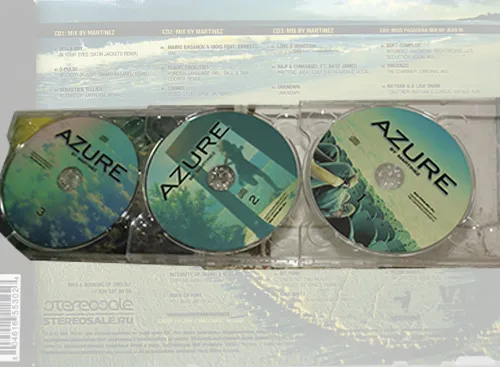 Azure by Martinez+1 CD PASADENA MIX by JEAN M. Total 4 CD